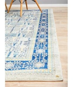Rug Culture Century 988 Blue Rug -The Shine Nook Sales Store 782212690 7 720x928