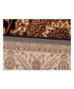 Rug Culture Sydney Medallion Runner Black with Ivory Border Runner Rug 9 Rug Culture Sydney Medallion Runner Black with Ivory Border Runner Rug -The Shine Nook Sales Store 782212960 5 720x928