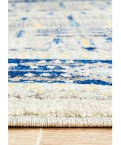 Rug Culture Century 988 Blue Round Rug -The Shine Nook Sales Store 782213320 4 720x928