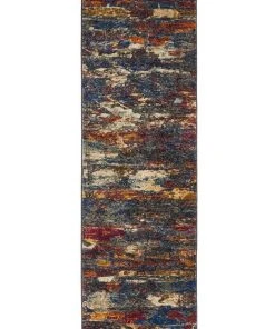 Rug Culture Dreamscape Splash Modern Midnight Rug