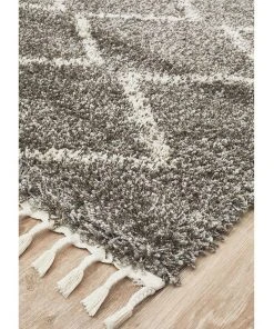 Rug Culture Saffron 11 Grey Rug -The Shine Nook Sales Store 782214490 3 720x928