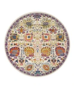 Rug Culture Babylon 206 Multi Round Rug