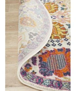 Rug Culture Babylon 206 Multi Round Rug -The Shine Nook Sales Store 782214580 6 720x928