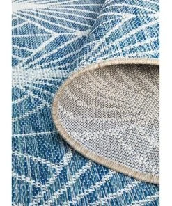 Rug Culture Terrace 5502 Blue -The Shine Nook Sales Store 782215210 5 720x928