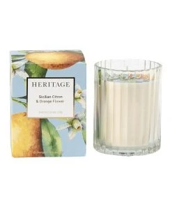 Heritage Sicilian Citron & Orange Flower Scented Candle 235g