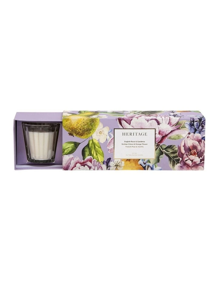 Heritage Scented Candle 3Pc Set 2 Heritage Scented Candle 3Pc Set - Image 2