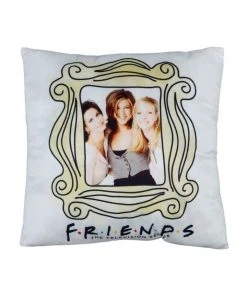 Friends Cushion Picture Frame Square Cushion White