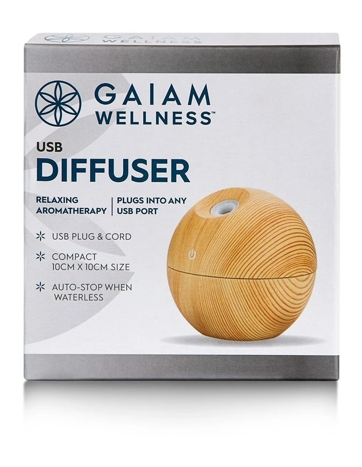 Gaiam USB 130ml Mini Diffuser 2 Gaiam USB 130ml Mini Diffuser - Image 2