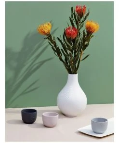 Wedgwood Folia 8cm Mini Pots Pink -The Shine Nook Sales Store 788218030 3 720x928