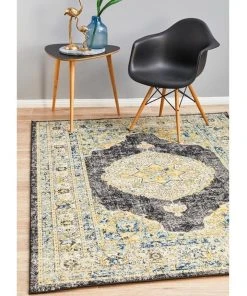 Rug Culture Century 955 Charcoal Rug -The Shine Nook Sales Store 790148980 3 720x928