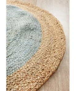 Rug Culture Atrium Polo Round Blue -The Shine Nook Sales Store 790149790 3 720x928