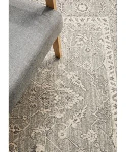 Rug Culture Evoke Silver Flower Transitional Rug -The Shine Nook Sales Store 790150240 6 720x928