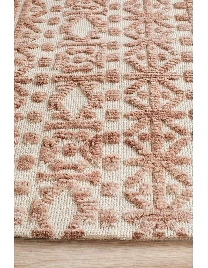 Rug Culture Levi 363 Peach 4 Rug Culture Levi 363 Peach - Image 4