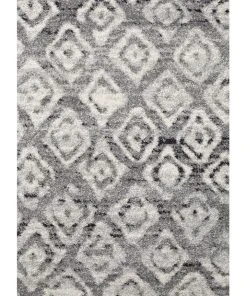 Rug Culture Oasis Zakira Dark Grey Tribal Round Rug -The Shine Nook Sales Store 790152850 3 720x928