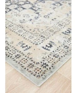 Rug Culture Providence Esquire Brushed Traditional Blue Rug -The Shine Nook Sales Store 790152940 3 720x928