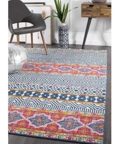 Rug Culture Oasis Sabrina Multi Tribal Rug -The Shine Nook Sales Store 790155370 7 720x928