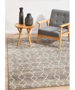 Rug Culture Evoke Remy Silver Transitional Rug -The Shine Nook Sales Store 790155640 4 720x928