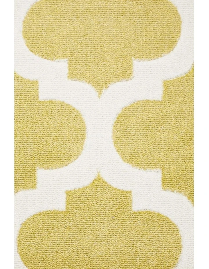 Rug Culture City Trellis Stylish Design Rug Green 5 Rug Culture City Trellis Stylish Design Rug Green - Image 5