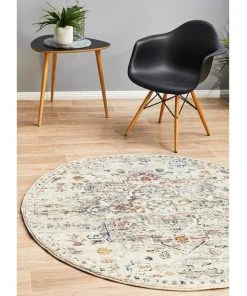 Rug Culture Century 911 Silver Round Rug -The Shine Nook Sales Store 790156720 7 720x928