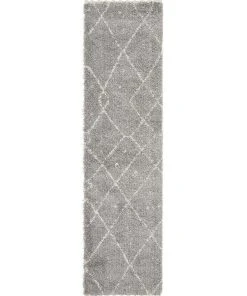 Rug Culture Saffron 44 Silver Runner Rug