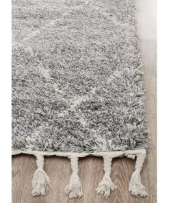 Rug Culture Saffron 44 Silver Runner Rug -The Shine Nook Sales Store 790156810 3 720x928