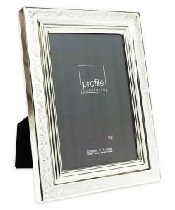 Profile Fiori 5x7" Photo Frame Silver 7 Profile Fiori 5x7" Photo Frame Silver -The Shine Nook Sales Store 790773940 1 720x928