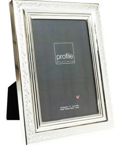 Profile Fiori 5x7" Photo Frame Silver