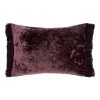 Grace by Linen House Pasquel Rectangle Cushion Plum
