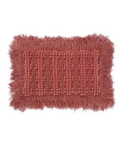 Linen House Diego Rectangle Cushion Paprika Brown