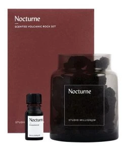 Studio Milligram Scented Volcanic Rock Set - Nocturne