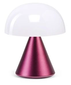 Lexon Mina LED Lamp- Dark Plum
