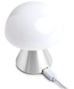 Lexon Mina LED Lamp -Polished Aluminium -The Shine Nook Sales Store 792743950 3 720x928