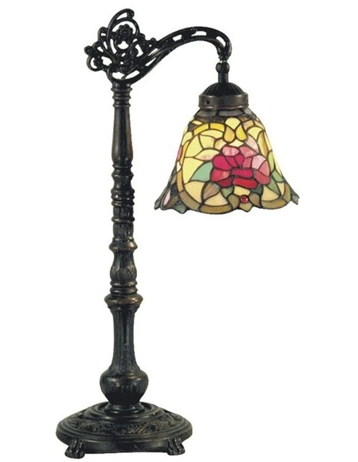 G&G Bro Camellia Edwardian Tiffany Table Lamp 1 G&G Bro Camellia Edwardian Tiffany Table Lamp
