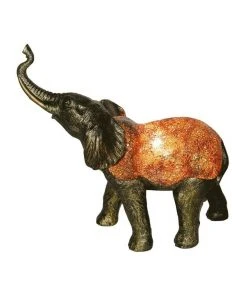 G&G Bro Lucky Elephant Tiffany Table Lamp