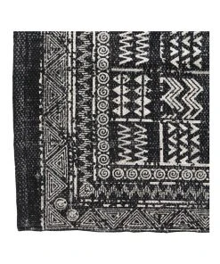 Collective Sol Mudcloth Tribal Runner Charcoal -The Shine Nook Sales Store 797027050 4 720x928