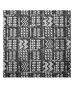 Collective Sol Mudcloth Tribal Rug Charcoal -The Shine Nook Sales Store 797027680 3 720x928