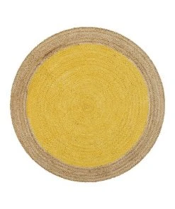 Rug Culture Atrium Polo Round Yellow