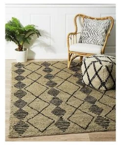 Rug Culture Kenya Kasa Hand Woven Tribal Jute Rug -The Shine Nook Sales Store 797878720 7 720x928