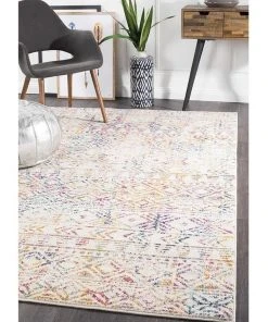 Rug Culture Oasis Ismail Multi Grey Rustic Rug -The Shine Nook Sales Store 797879530 6 720x928