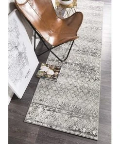 Rug Culture Oasis Zakira Dark Grey Tribal Runner Rug -The Shine Nook Sales Store 797879890 6 720x928