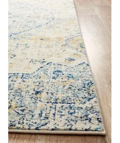 Rug Culture Museum Tyler Sky Blue Runner -The Shine Nook Sales Store 797880790 3 720x928