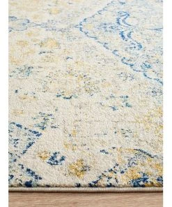 Rug Culture Museum Tyler Sky Blue Runner -The Shine Nook Sales Store 797880790 4 720x928