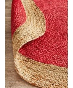 Rug Culture Atrium Polo Round Cherry -The Shine Nook Sales Store 797881870 5 720x928