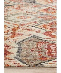 Rug Culture Jezebel Fluid Sunset Modern Rust Rug -The Shine Nook Sales Store 797882140 4 720x928
