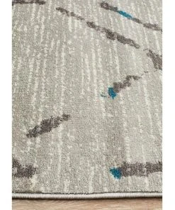 Rug Culture Kendall Contemporary Diamond Rug Grey Blue -The Shine Nook Sales Store 797883310 4 720x928