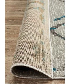 Rug Culture Kendall Contemporary Diamond Rug Grey Blue -The Shine Nook Sales Store 797883310 6 720x928