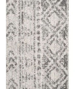 Rug Culture Oasis Ismail White Grey Rustic Round Rug -The Shine Nook Sales Store 797883490 3 720x928