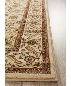 Rug Culture Sydney Collection Medallion Rug Ivory with Ivory Border -The Shine Nook Sales Store 797883580 4 720x928