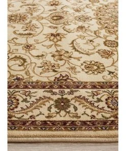 Rug Culture Sydney Collection Medallion Rug Ivory with Ivory Border -The Shine Nook Sales Store 797883580 5 720x928