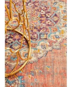 Rug Culture Odyssey 120 Terracotta Runner -The Shine Nook Sales Store 797883850 5 720x928